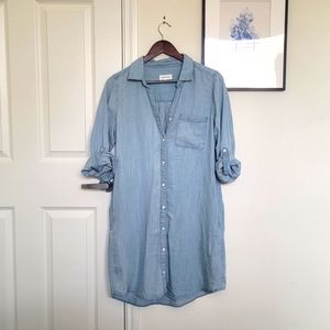 SOFT denim shirt dress